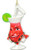 HRU New Orleans PAT O'BRIEN'S Hurricane Glass Inspired Christmas Holiday Ornament Mardi Gras
