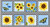 Studio E Sunny Sunflowers Quilt Fabric Big Blocks 24" x 42" Panel