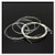 DINGGUANGHE 6Pcs-Set Nylon Guitar Strings Silver Strings 1-6 E B G D A E for Classic Acoustic Guitar Practical Guitar Strings -Color - Silver-