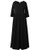 QPANCY Big Girls Long Dresses 7-16 Ankle Length Maxi Dress Casual Black 3-4 Sleeve