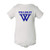 Official NCAA Wellesley College PPWELS01 G.A.4400 WHT 6TO12