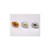 K and S Technologies Marker Lights Flat Oval Medium Amber
