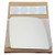 Mirror Glass Replacement  plus Adhesive Pads for 2008-2015 Ford E-150 Passenger Side - Upper Flat - Fits 2-Piece Mirror Head