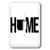 3dRose Stamp City - typography - Home with Arkansas state as the O. White background. - single toggle switch -lsp-323893-1-