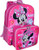 Minnie Mouse Girl's 16" Backpack W/Detachable Lunch Box