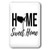 3dRose Stamp City - typography - Home Sweet Home with United States as the O on white background. - single toggle switch -lsp-324905-1-