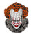 It Penny Wise Embroidered 7 3-4" Tall Iron on Jacket Patch