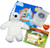 Make Your Own Stuffed Animal "Polar Bear" No Sew - Kit With Cute Backpack!