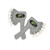 Zing Zax Soft Foam Throwing Axes Includes 2 Zaxes and 1 Target
