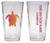 Turks And Caicos Islands Caribbean Souvenir 16 oz Pint Glass Turtle Design