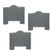 Porter Cable 7812 - 7814 OEM Replacement Filters -3 Pack-  897887-3PK