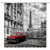 Feierman Eiffel Tower Shower Curtain Red Car Vintage Paris Bathroom Curtain Decor Waterproof Machine Washable with Hooks 70x70Inches