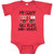 inktastic Firefighter Daddy Infant Creeper 6 Months Retro Heather Red 2ea5d