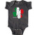 inktastic O'Talian Infant Creeper 6 Months Retro Heather Smoke