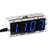 Gearwoo 4-Digital DIY Clock Kits LED Talking Clock with Speaker PCB for Soldering Practice Learning Electronics  plusTransparent Case plus Tree