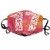 Funny Activated Carbon maskFloral Leaves Swirls Seventeen Number with an AbstractFacial decorations for adults man woman