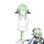 SL Green Wig for Sucrose Genshin Impact Anime Fluffy Cosplay Hair Wigs with Ponytails  plus Cap -Green-