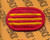 US Army 3rd Bn 319th Field Artillery REGT Airborne para Oval Patch m-e B