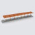 Outland Models Railway Scenery Train Station Passenger Platform with Accessories -Full-Covered- 1-160 N Scale