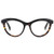 Zeelool Women's Oversized Browline Cat Eye Glasses Frame with Clear Lens Sean FP0124-01 Tortoise