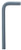 Bondhus 13868 6mm Hex L-Wrench - Short Bulk