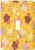 3dRose lsp_35908_1 Cupcakes in Gold Single Toggle Switch