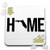 3dRose Stamp City - Typography - Home with Florida State as The O. White Background. - 10x10 Inch Puzzle -pzl-323943-2-