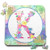 3dRose Pretty Whimsical Pink Flower Monogram Initial K - Puzzles -pzl-340793-2-