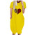 Summer Dresses for Women Loose Love Print O-Neck Pockets Casual Short Sleeves Dress Maxi Boho Dress Yellow Summer Dresses for Women Loose Love Print O-Neck Pockets Casual Short Sleeves Dress Maxi Boho Dress Yellow