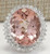 Promsup Elegant Women 925 Sterling Silver Morganite Wedding Bridal Gifts Ring Jewelry 14 -7-