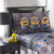 Despicable Me Minions 3 Twin Sheet Set (4pc) with Fitted Sheet, Flat Sheet, Pillowcase & Stickers