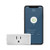 Leviton D215P-2RW Decora Smart Wi-Fi Mini Plug-In Switch -2nd Gen- Works with Hey Google Alexa Apple HomeKit-Siri and Anywhere Companions No Hub Required  White
