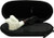 Miniature Meerschaum Pipe - EAGLE w-Zippered Hard Cover Case