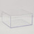 Clear Plastic Box - 4" Square X 2" Tall - 6 Boxes Per Pack