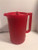 Tupperware Classic 1 Gallon RED Pitcher with Push Button Seal