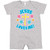 inktastic Easter Jesus Loves Me with Cross Infant Romper 12 Months Heather 29088