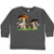 inktastic Mushroom Hunting for Toddler Long Sleeve T-Shirt 2T Charcoal 35b20