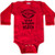 Inktastic Handpicked for Earth By My Great Long Sleeve Creeper 6 Months Red