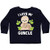 inktastic Cute Sloth I Love My Toddler Long Sleeve T-Shirt 5-6 Black 3828d