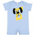 inktastic Cute E Monogram Doggie Infant Romper 12 Months Light Blue 3c8d4
