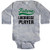 inktastic Future Lacrosse Player Long Sleeve Creeper 6 Months Heather Grey