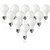 TCP Classic LED 60 Watt A19, 12 Pack, Dimmable Light Bulbs (Classic Soft White, 12 Pack)