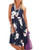 KILIG Women Summer Casual Loose Floral Print Pleated Sleeveless Midi Vest Sun Dresses for Beach Wedding Party-Floral 6M- KILIG Women Summer Casual Loose Floral Print Pleated Sleeveless Midi Vest Sun Dresses for Beach Wedding Party-Floral 6M-