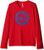NBA by Outerstuff NBA Kids  and  Youth Boys Philadelphia 76ers "Defensive" Long Sleeve Dri Tek Tee Red Youth Large-14-16-