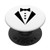 White Tuxedo PopSockets PopGrip- Swappable Grip for Phones  and  Tablets