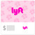 Lyft Pink Present Gift Card- Email Delivery