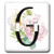 3dRose Pretty Pink and White Peony Floral Monogram Initial G - Light Switch Covers -lsp-340830-2-