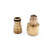 huicouldtool 1-2Male Thread Tap Connector with Flow Connectors for BSP Thread Watering Faucet Garden Water Hose End Connector X104B