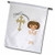 3dRose fl-222497-2 Garden Flag 18" x 27"