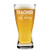 15 oz Beer Pilsner Glass Teacher Off Duty Funny